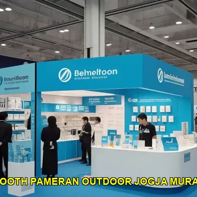 booth pameran outdoor jogja murah